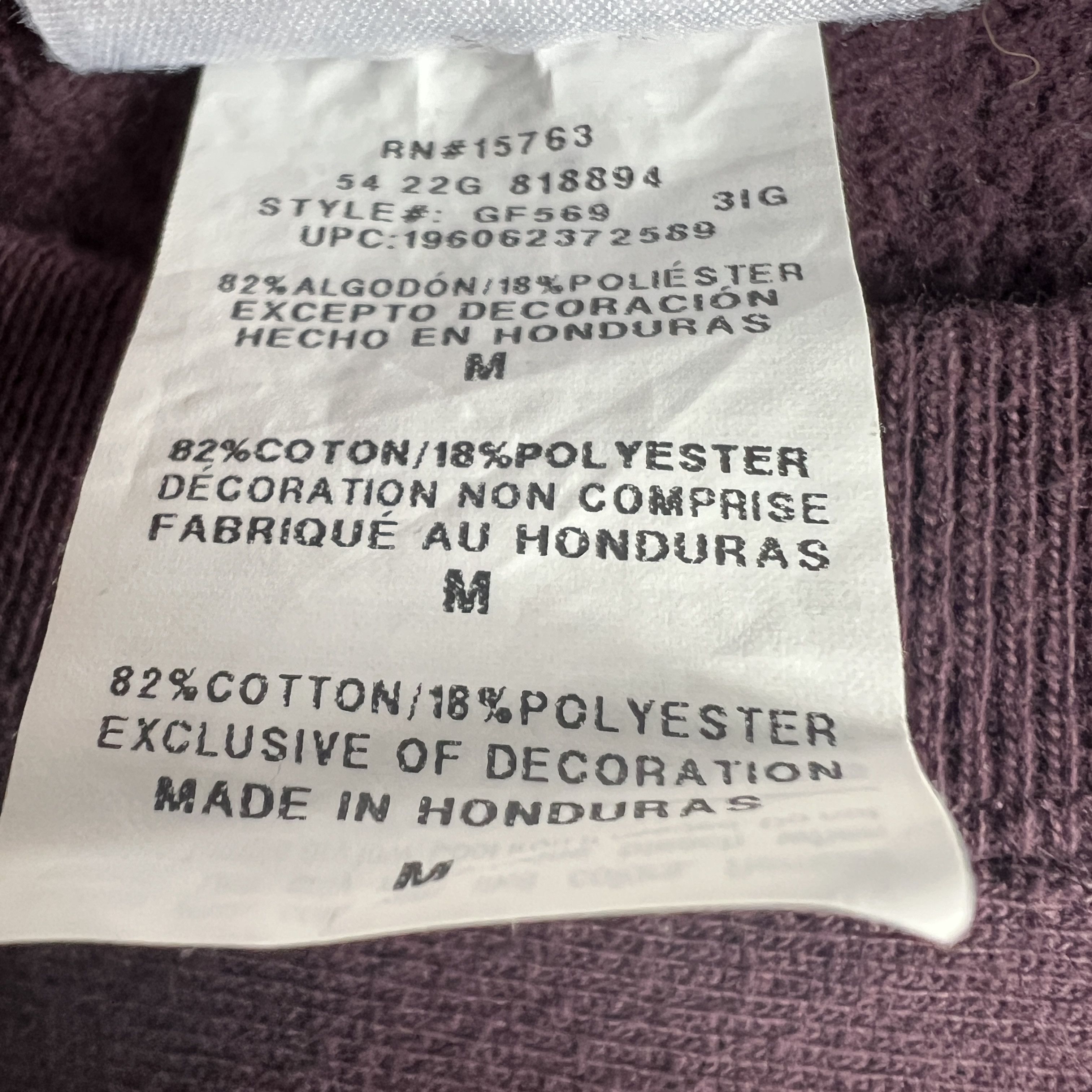 Champion × Vintage Y2K Champion Reverse Weave Sweatshirt Purple Logo Crewneck Size US M / EU 48-50 / 2 - 8 Thumbnail