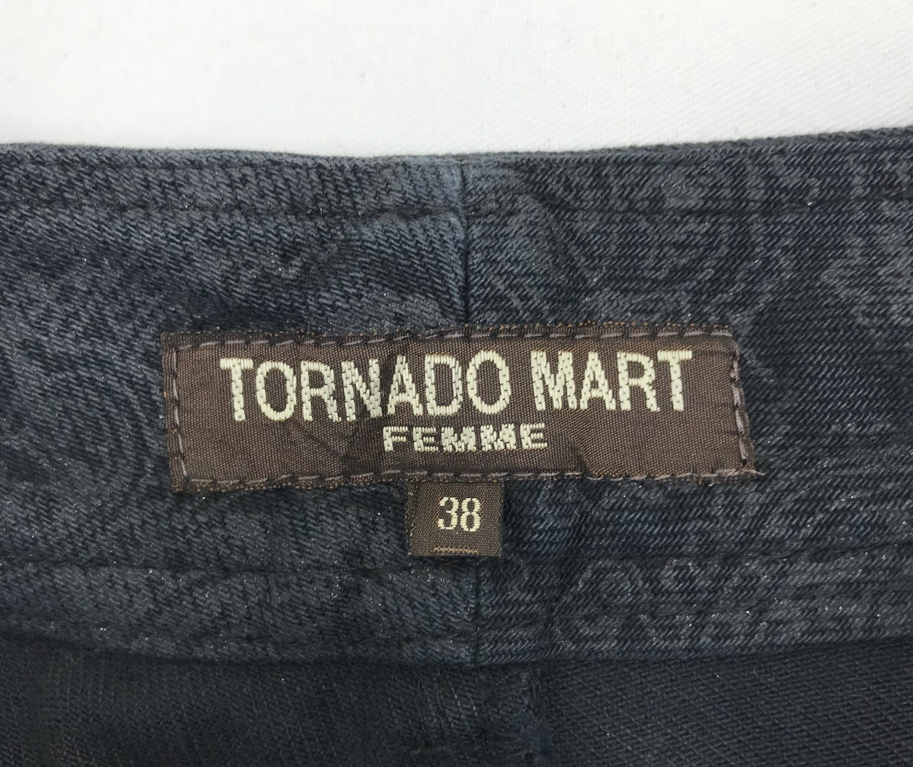 Tornado Mart Vintage Tornado Mart Damask Flare Pants Size US 28 / EU 44 - 11 Thumbnail