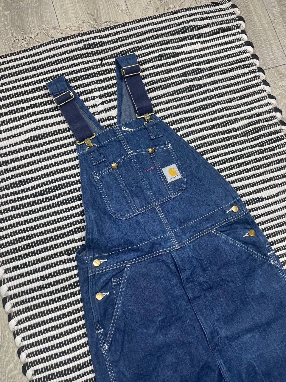Carhartt × Vintage Vintage Carhartt Workwear Denim Overall Y2K Size US 32 / EU 48 - 2 Thumbnail