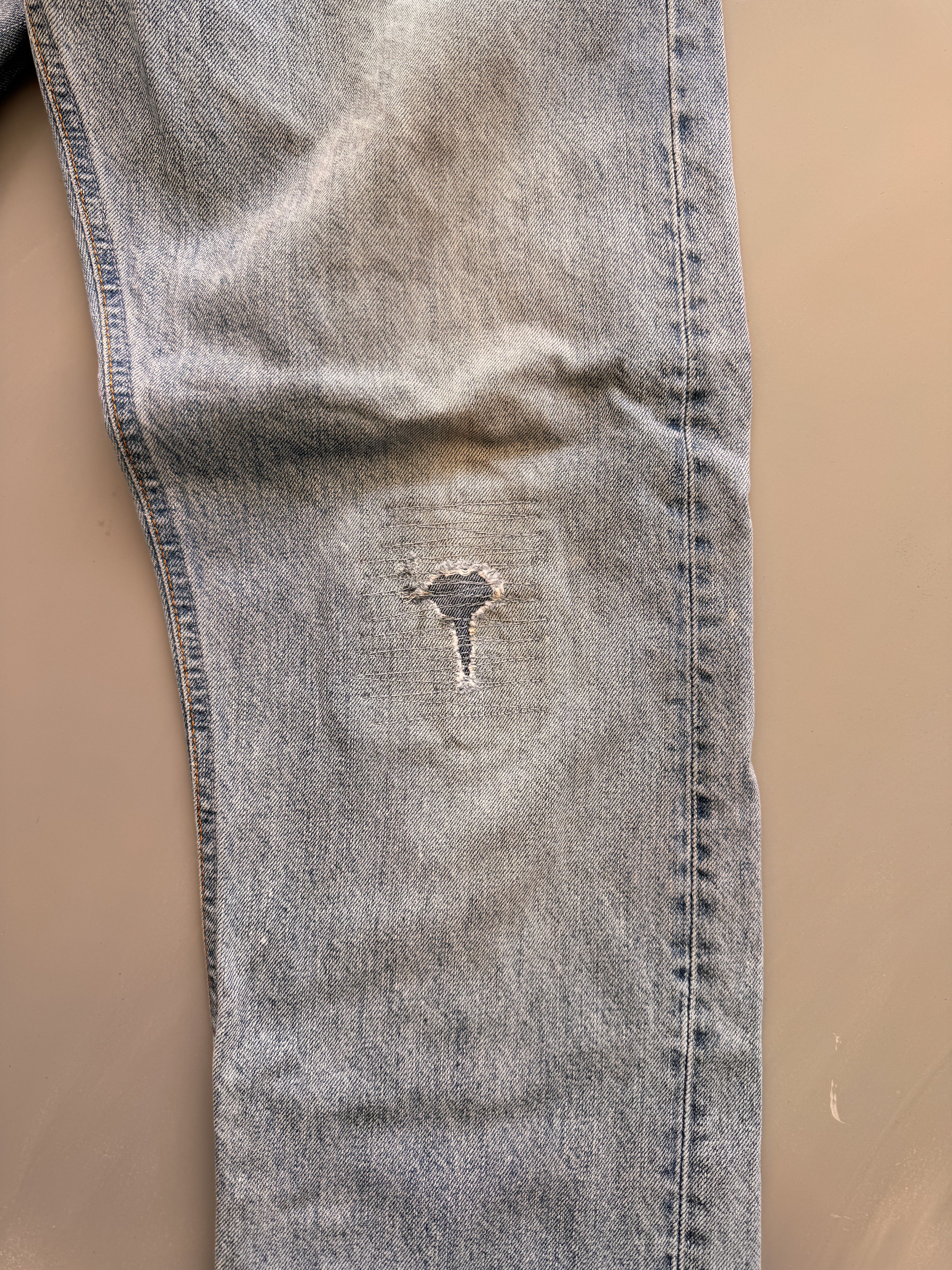 Nudie Jeans Nudie Jeans Distressed Denim Size US 33 - 4 Thumbnail