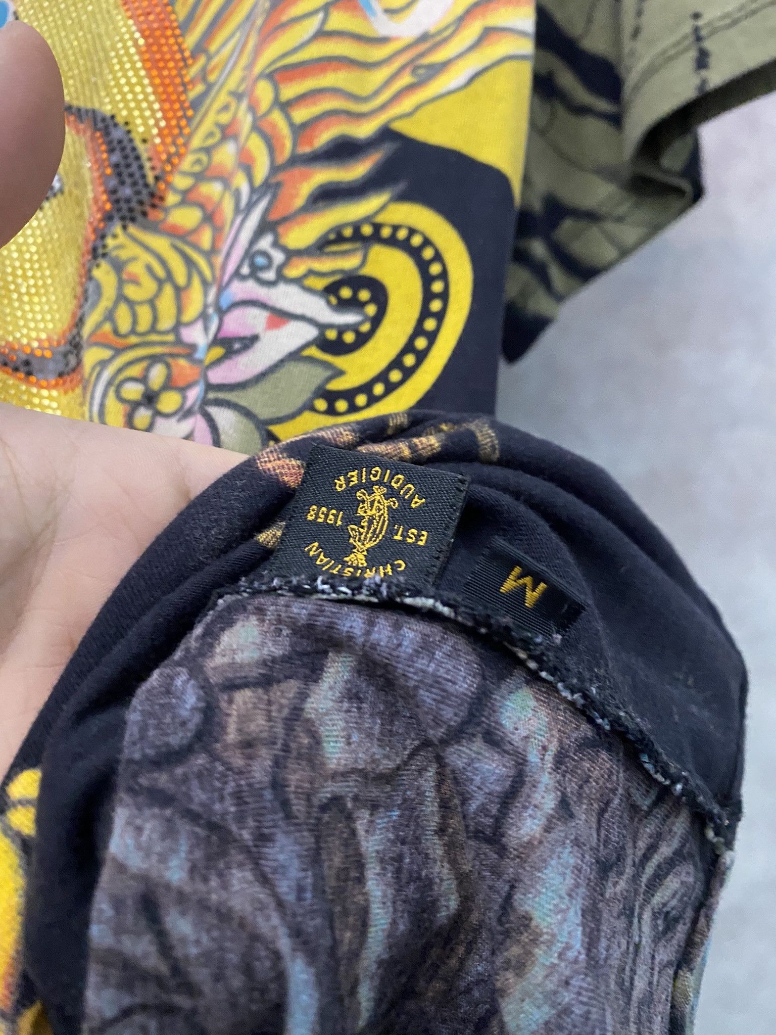 Christian Audigier × Ed Hardy × Japanese Brand Christian Audigier Ed Hardy T-Shirt Very Rare Size US M / EU 48-50 / 2 - 4 Thumbnail