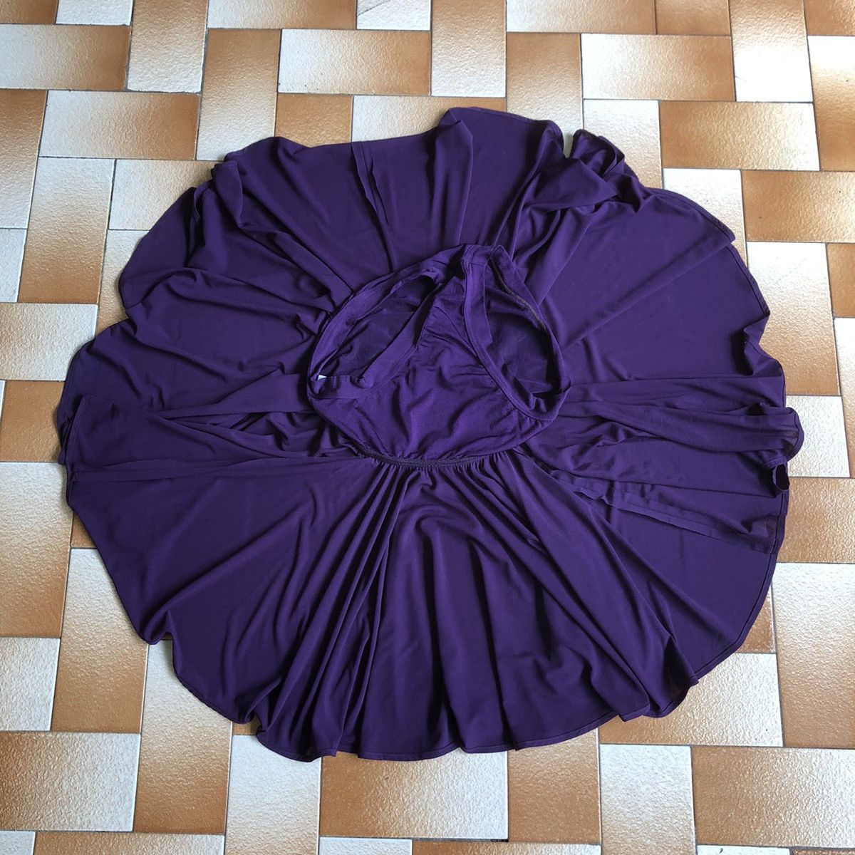 Norma Kamali OMO NORMA KAMALI chiffon mini skirt Size 27" / US 4 / IT 40 - 3 Thumbnail