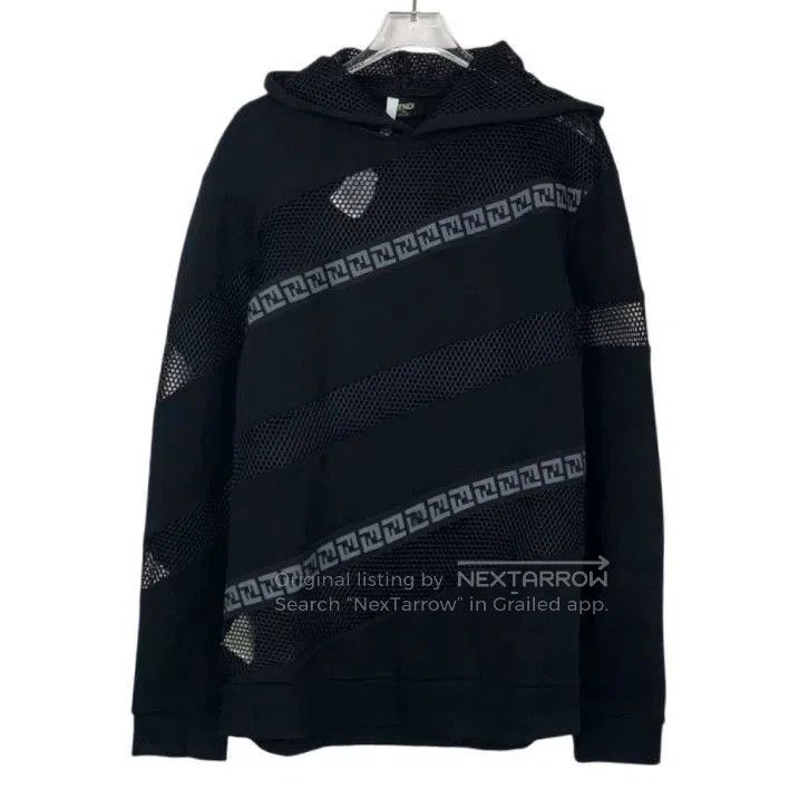 Fendi fendi black logo hooded sweatshirt size l. Size US L / EU 52-54 / 3 - 1 Thumbnail