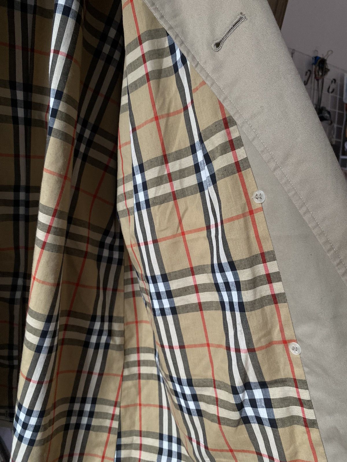 Burberry Burberrys London Trench Coat Nova Check Belted Long Size 18 Size US L / EU 52-54 / 3 - 8 Thumbnail