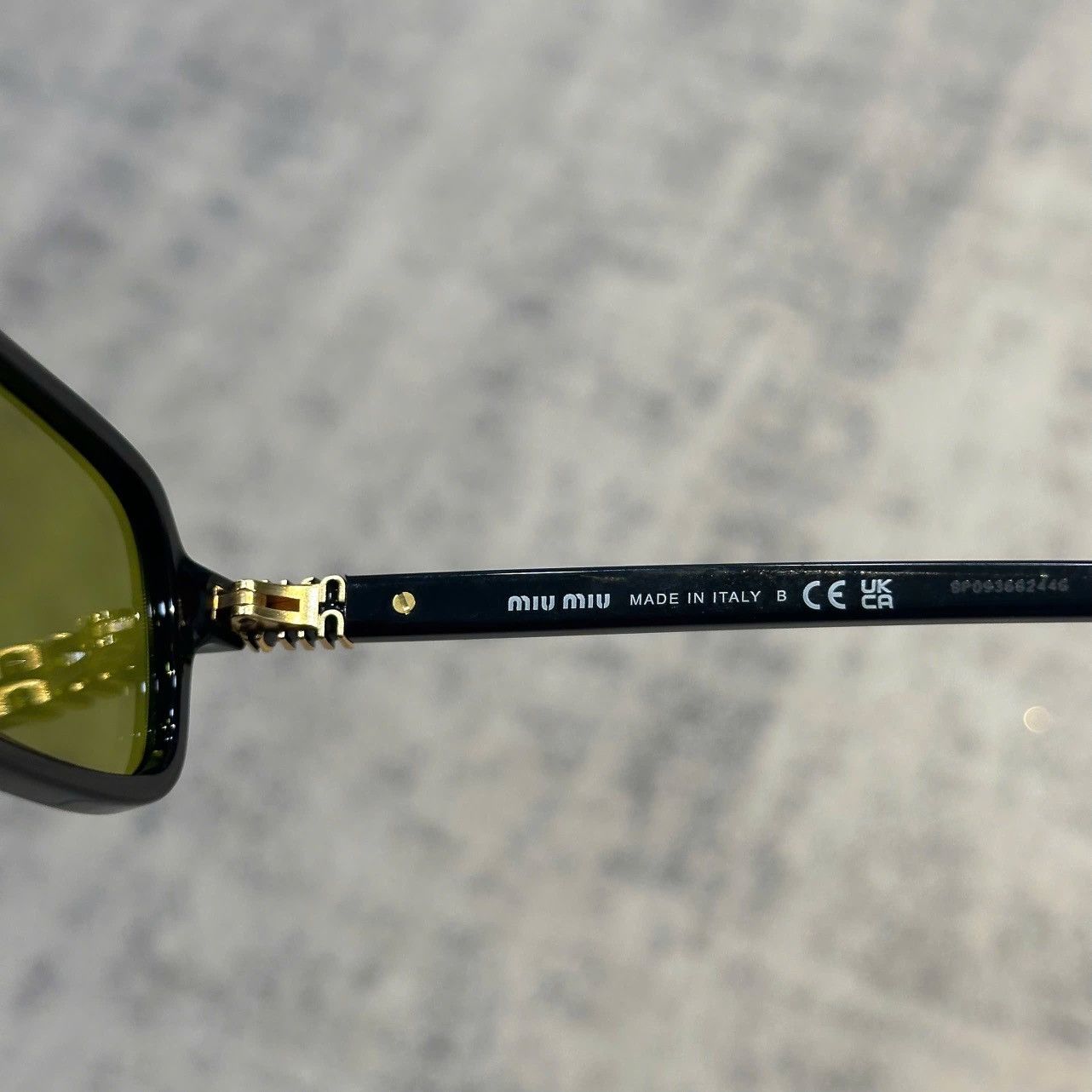 Miu Miu MIU MIU 0MU 11ZS 16K07O Size ONE SIZE - 5 Thumbnail