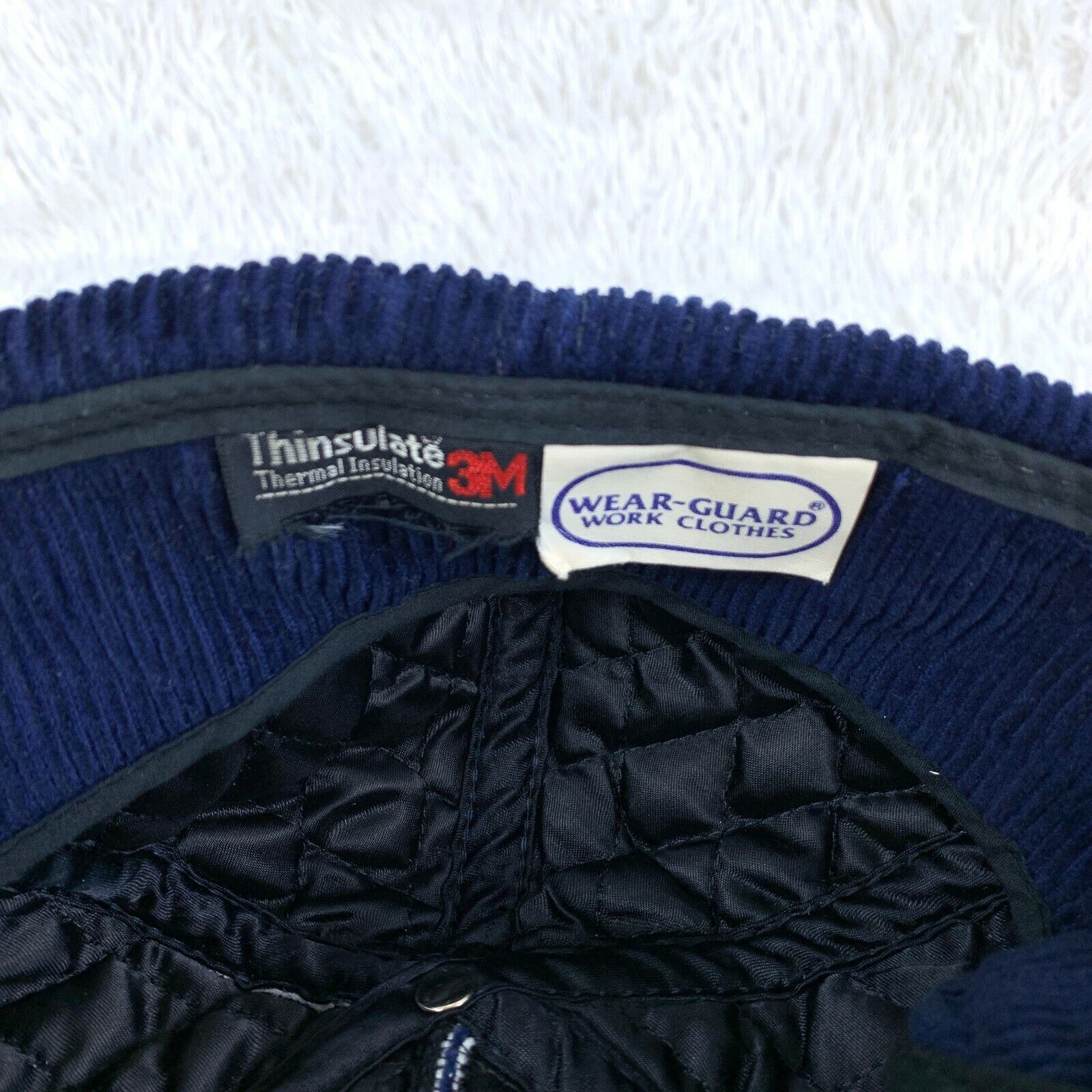 Vintage Wear Guard Work Hat Thinsulate Thermal Insulated VTG S M Size ONE SIZE - 7 Thumbnail