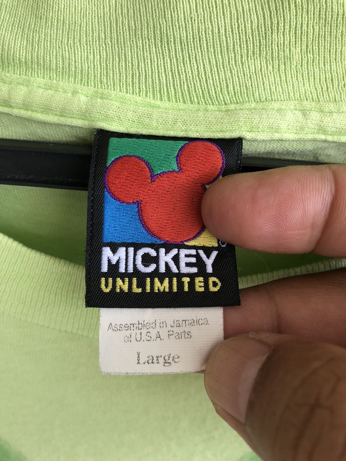 Mickey Mouse Vintage 90s MICKEY MOUSE Big Head Size US L / EU 52-54 / 3 - 6 Thumbnail