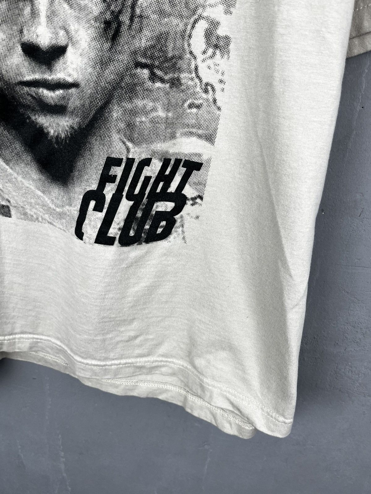 Vintage Fight club Tyler Durden t shirt vintage Size US L / EU 52-54 / 3 - 3 Thumbnail