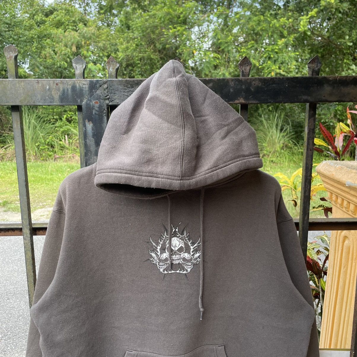 Welcome Skateboards 🔥Vintage Grigri Skateboard Big Skull Logo Pullover Hoodie Size US L / EU 52-54 / 3 - 5 Thumbnail