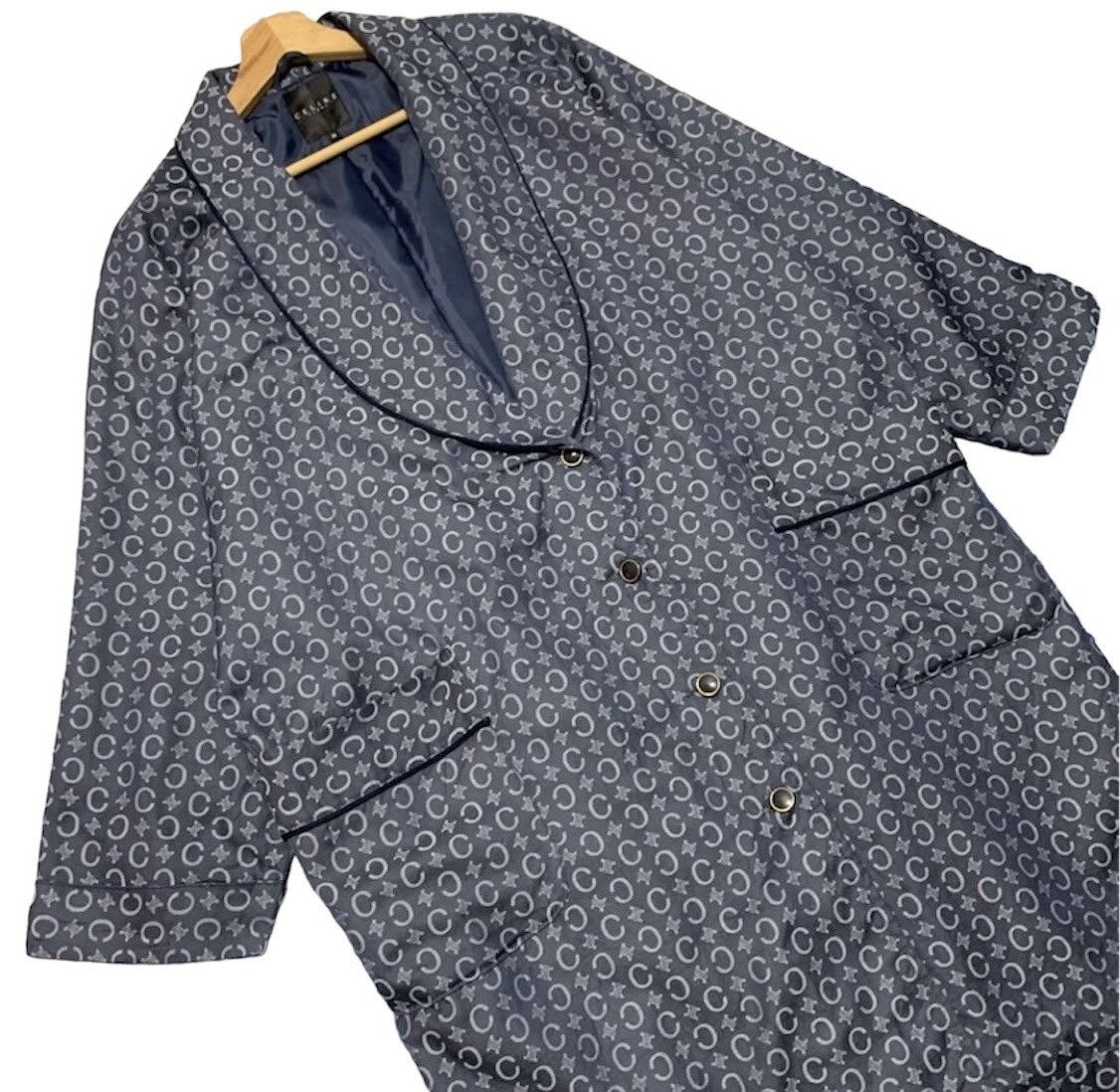 Celine Celine homme monogram bathrobe Size US L / EU 52-54 / 3 - 1 Thumbnail