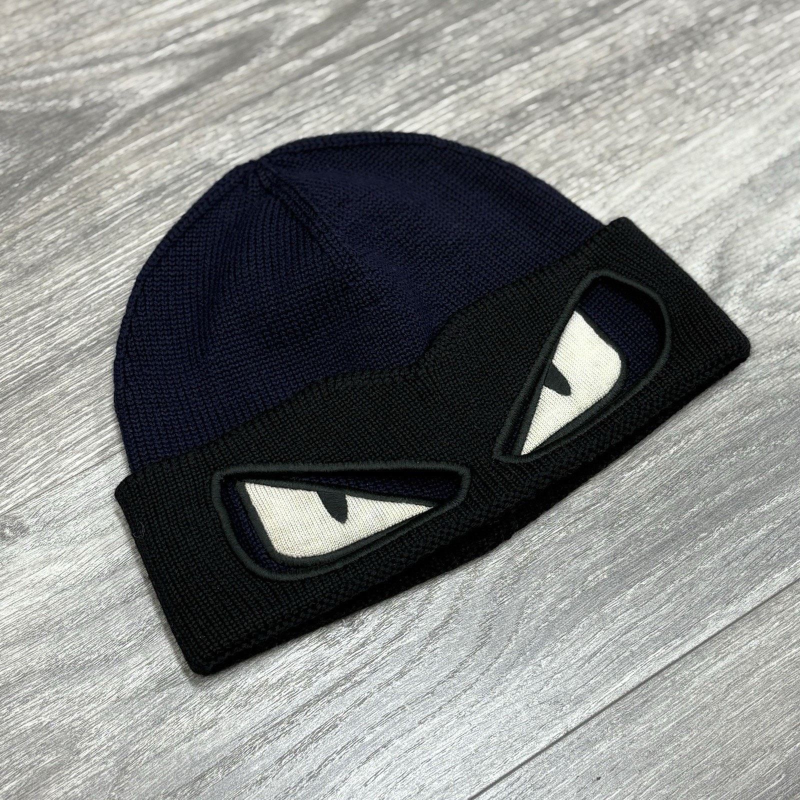Fendi Fendi Embroidered Bad Bugs Monster Eyes Beanie | Grailed