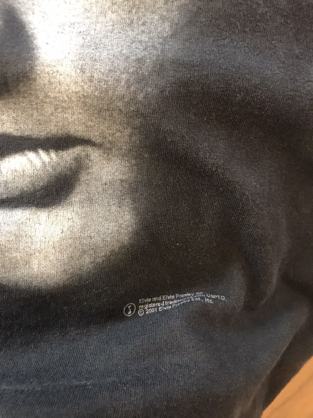 Band Tees × Vintage Vintage Elvis Presley Tee ( Big Face ) Size US XL / EU 56 / 4 - 5 Thumbnail