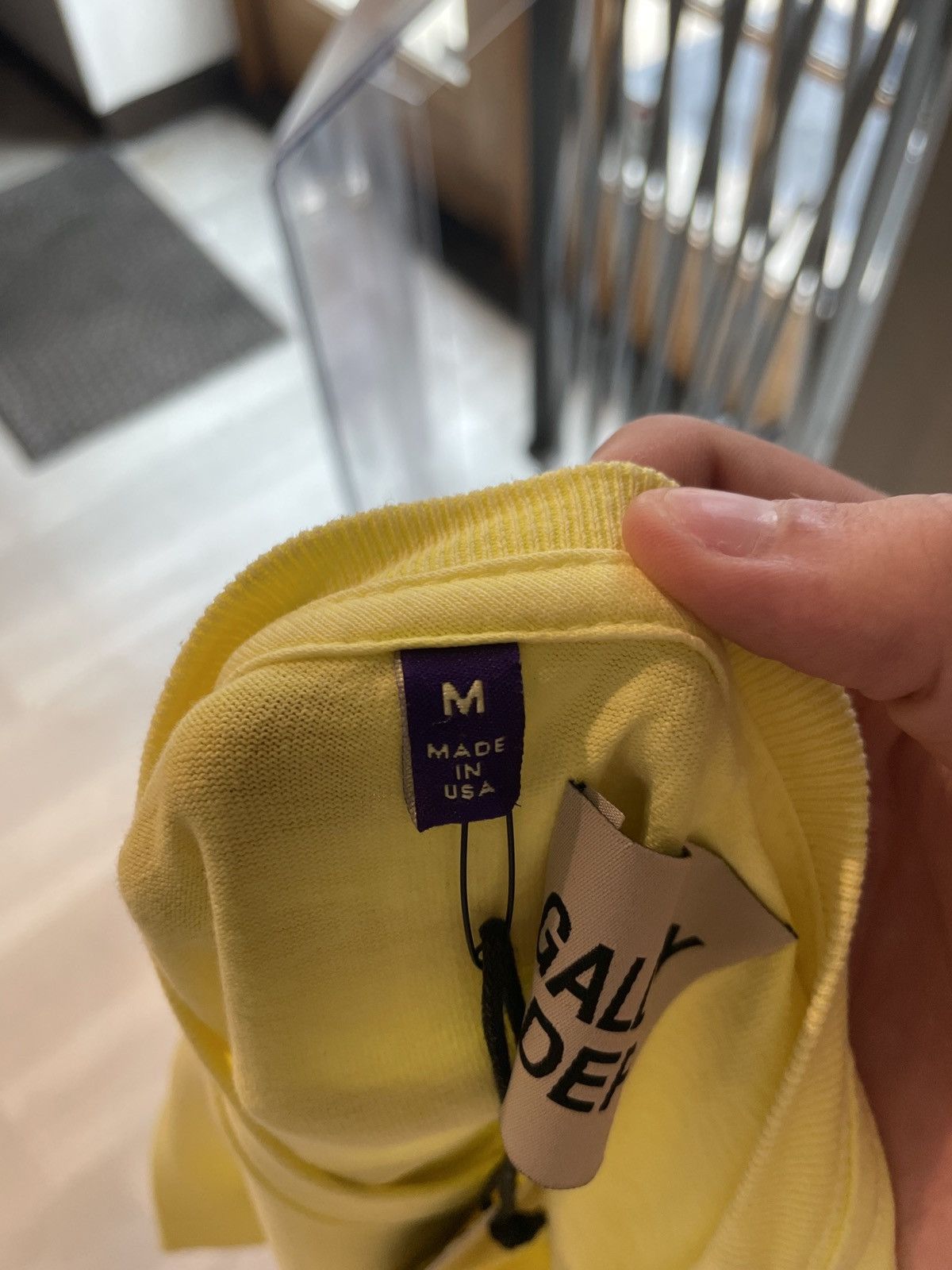 Gallery Dept. Gallery Dept. ASICS Logo T-Shirt Lime Green M Size US M / EU 48-50 / 2 - 4 Thumbnail