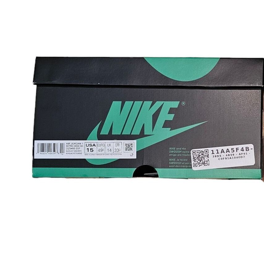 Nike Jordan 1 Retro Lucky Green Size US 15 / EU 48 - 7 Thumbnail