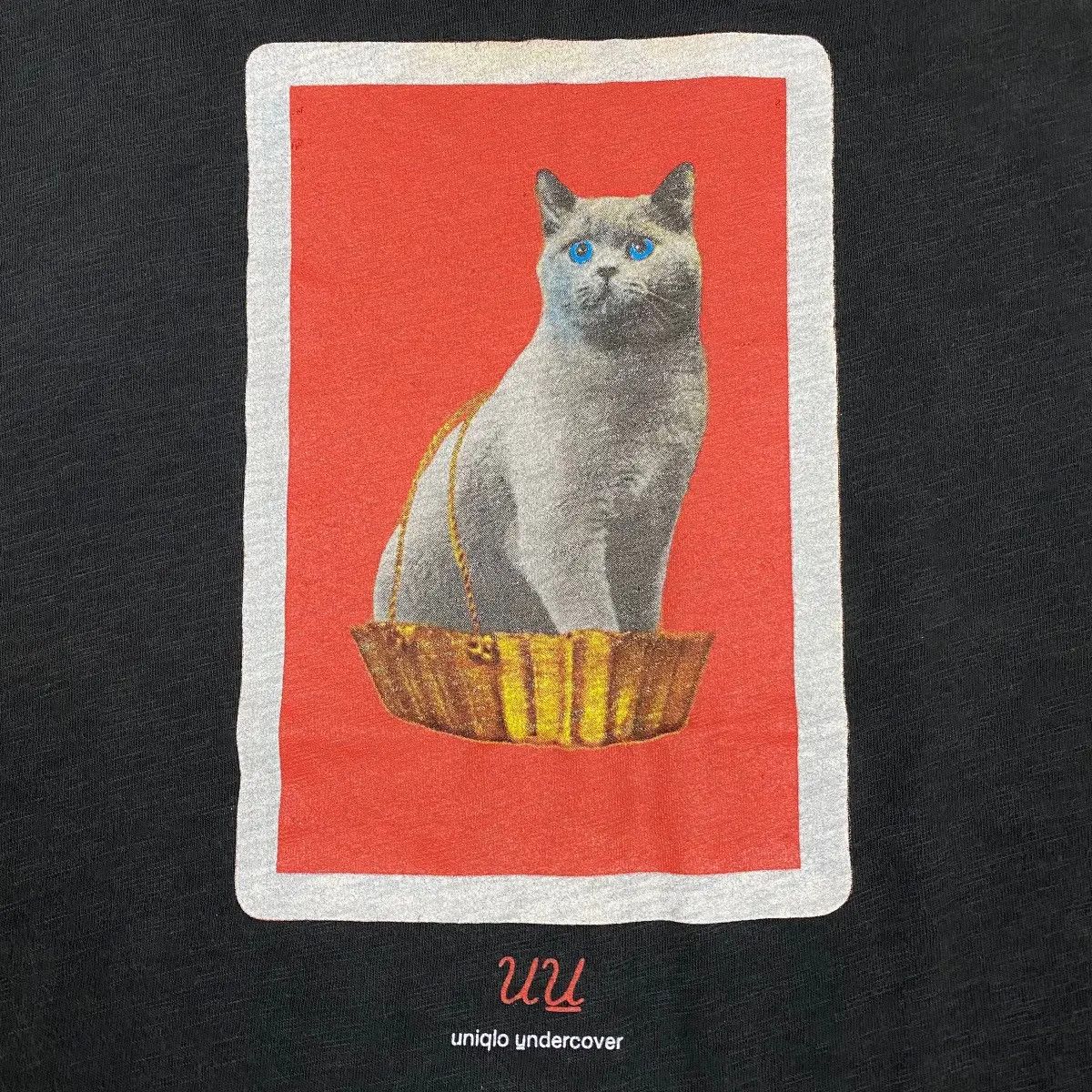 Japanese Brand UNIQLO UNDERCOVER CAT GRAPHIC TEE Size US S / EU 44-46 / 1 - 3 Thumbnail