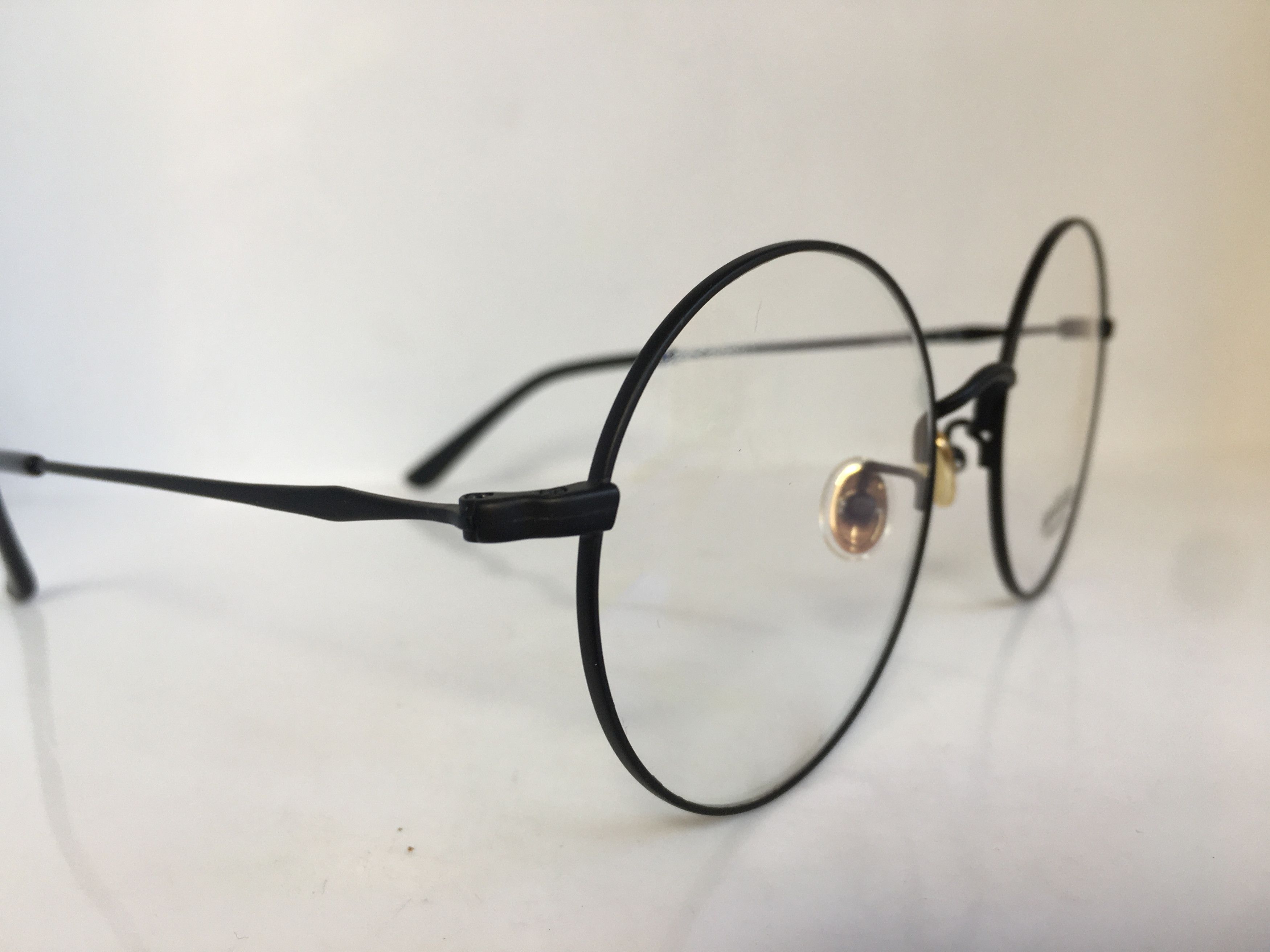 Other KARLKANI Black Round Eyeglasses Frame GATSBY ARISTOCRAT Size ONE SIZE - 2 Thumbnail