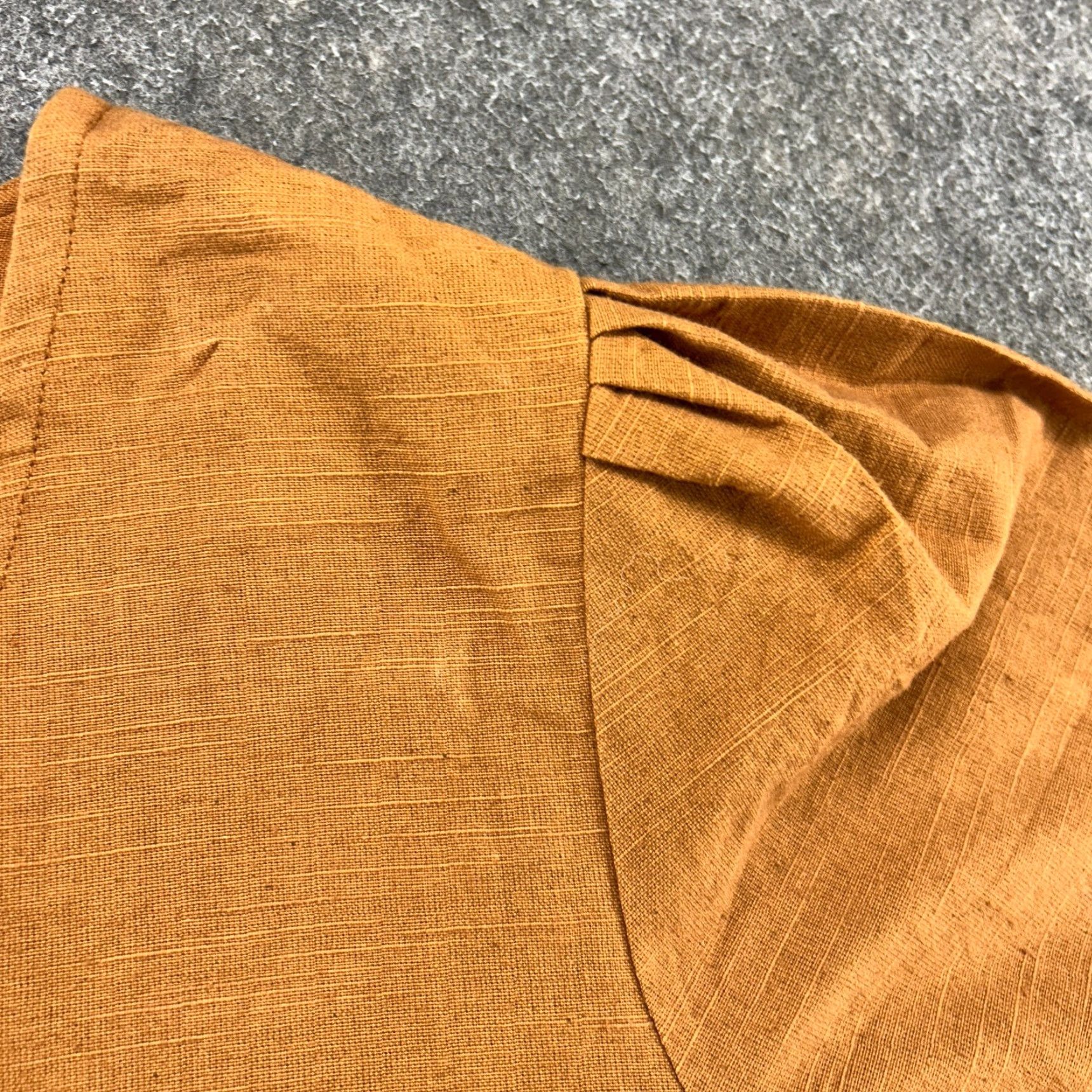 Bell VINTAGE Earthbound Jacket Womens XL Brown Cardigan Bell Sleeves Cropped Crop Butterfly 80s Womens Jacket Size XL / US 12-14 / IT 48-50 - 6 Thumbnail