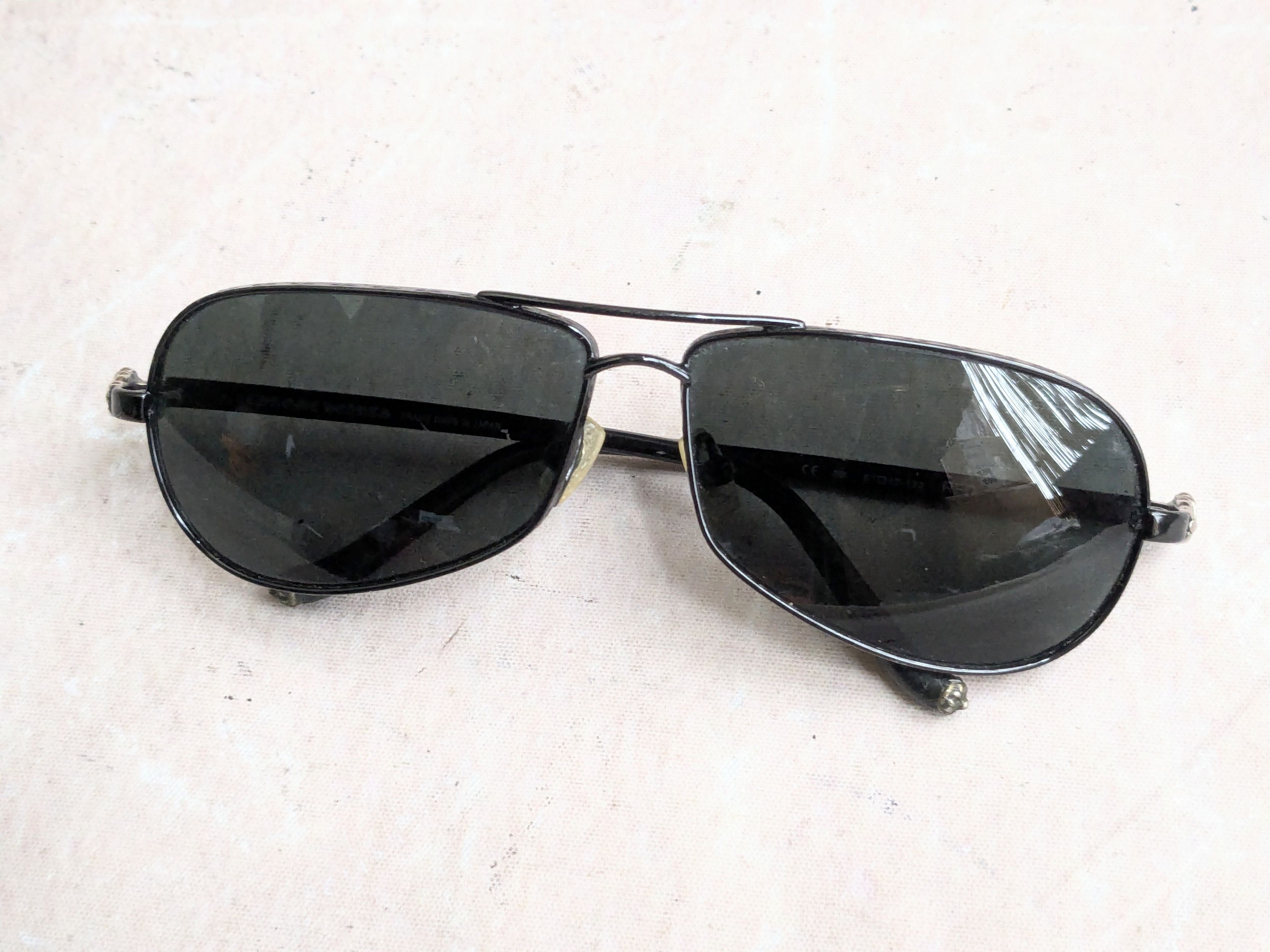 Chrome Hearts Chrome Hearts 'Red' Sunglasses Black Gray Lenses Size ONE SIZE - 4 Thumbnail