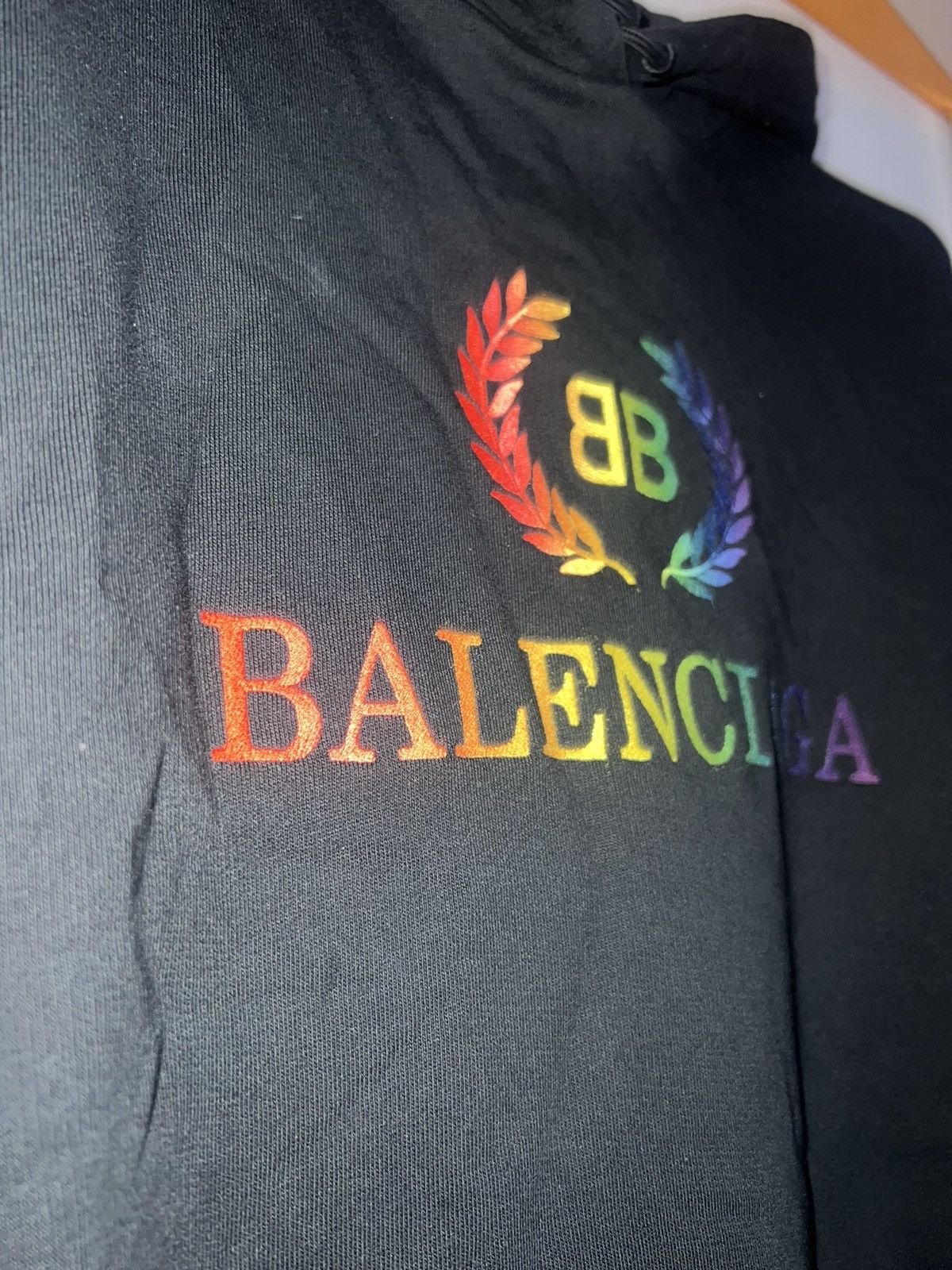 Balenciaga Balenciaga BB Logo Hoodie Size US XL / EU 56 / 4 - 4 Thumbnail