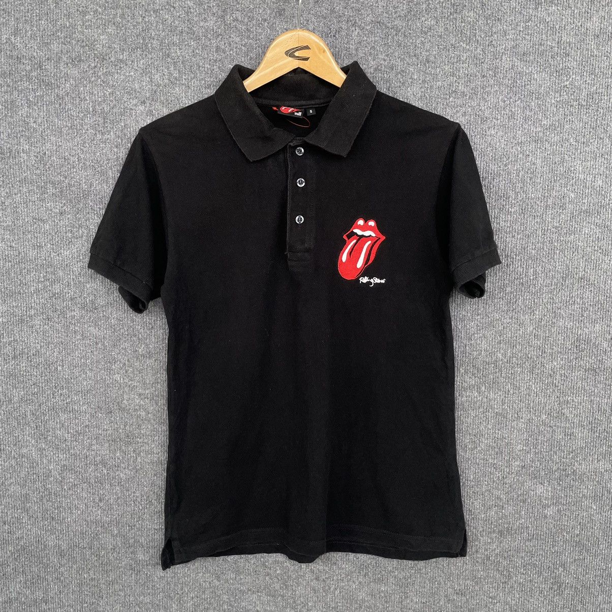 Band Tees × The Rolling Stones The Rolling Stones Big Embroidery Logo Polo T Shirt Size US S / EU 44-46 / 1 - 4 Thumbnail