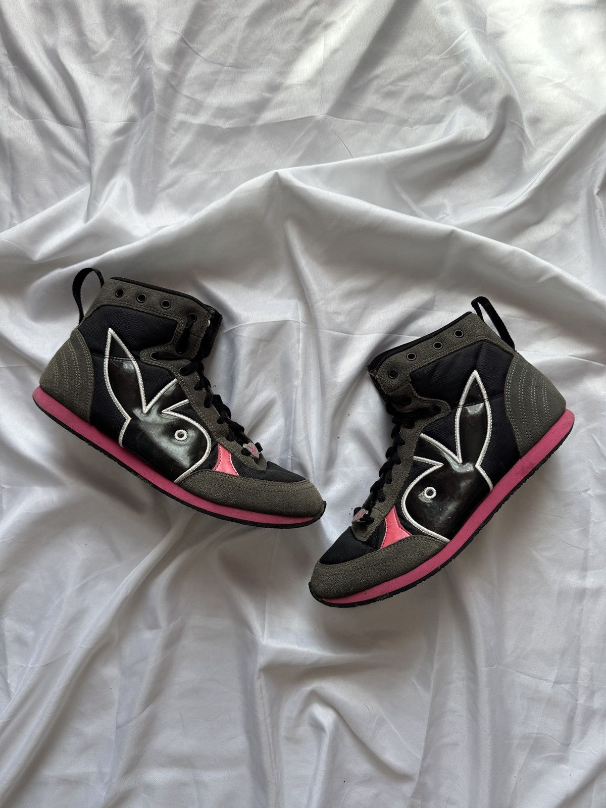 Hysteric Glamour Playboy Vintage Y2K Glamour Hi Top Sneakers Size US 9 / EU 42 - 1 Thumbnail