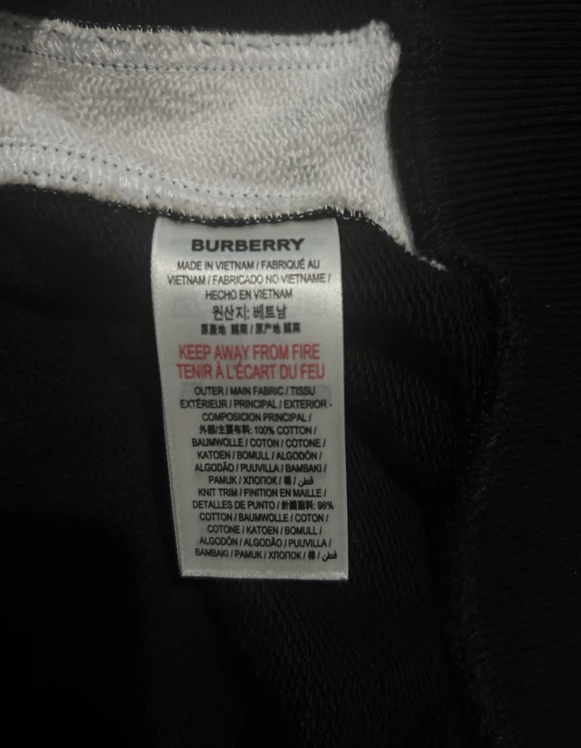 Burberry Burberry Check Panal Hoodie Size US S / EU 44-46 / 1 - 3 Thumbnail