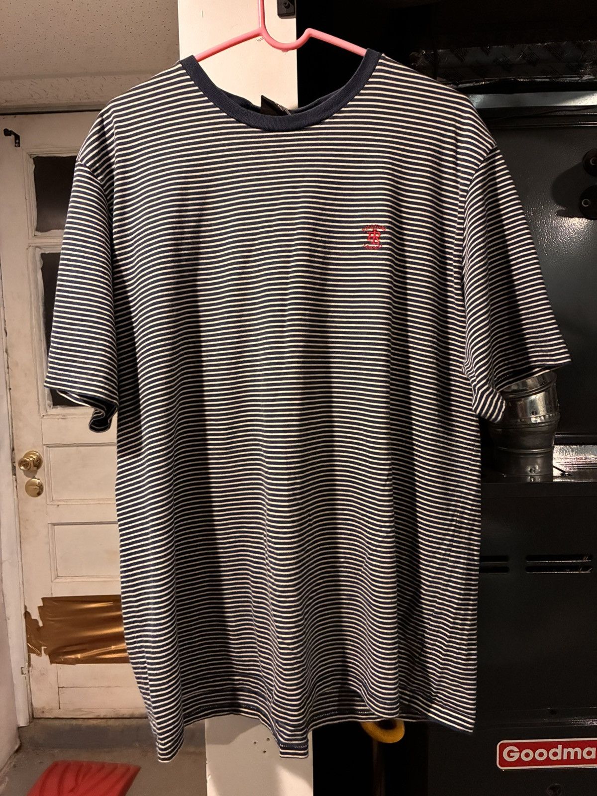 Vintage Polo Jeans Striped T-Shirt Size US XL / EU 56 / 4 - 1 Thumbnail
