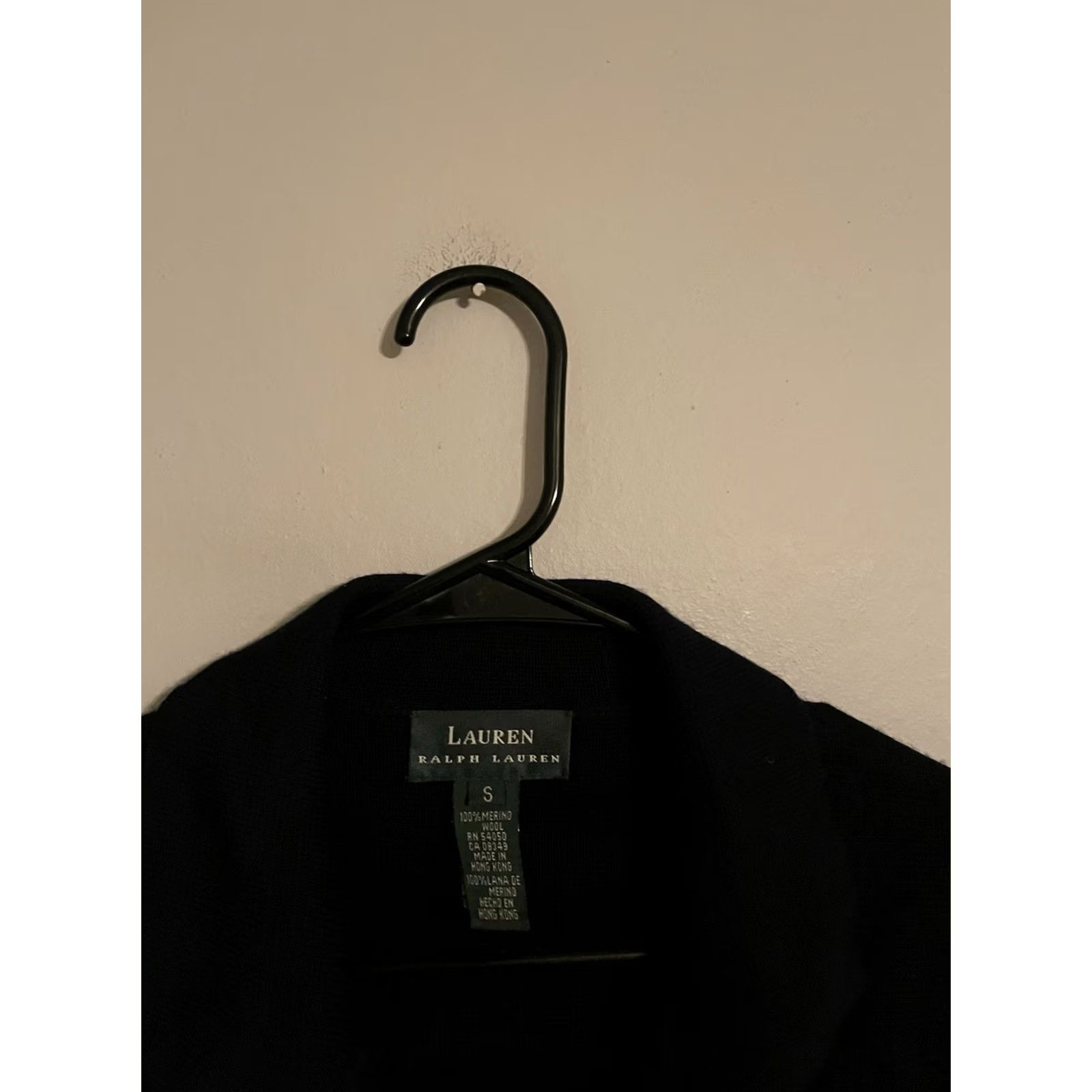 Ralph Lauren Ralph Lauren Blazer Knit Merino Wool Double Breasted Crest Button Women S Small Blue Wool Lining Pockets Vintage No Size S / US 4 / IT 40 - 3 Thumbnail