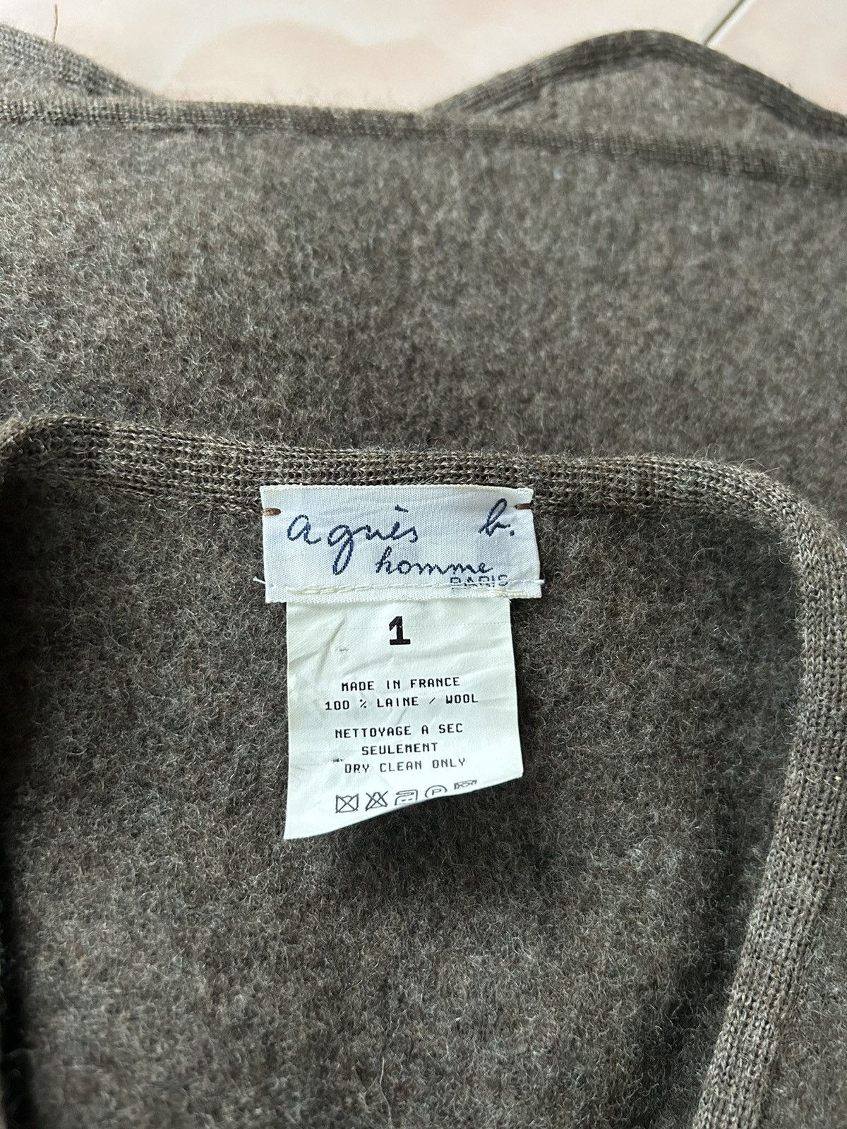 agnes b. Agnes B Wool Vest Size US XS / EU 42 / 0 - 7 Thumbnail