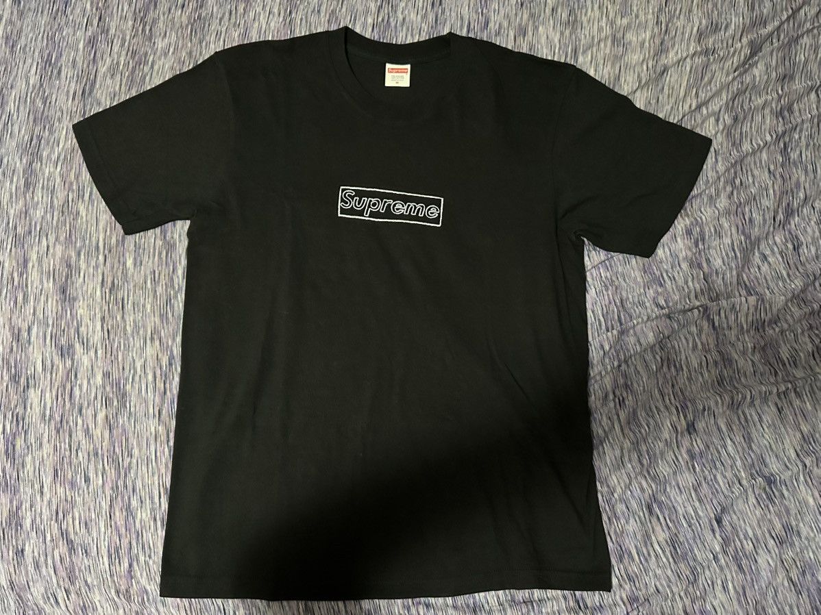 Orders Supreme Kaws logo shirt