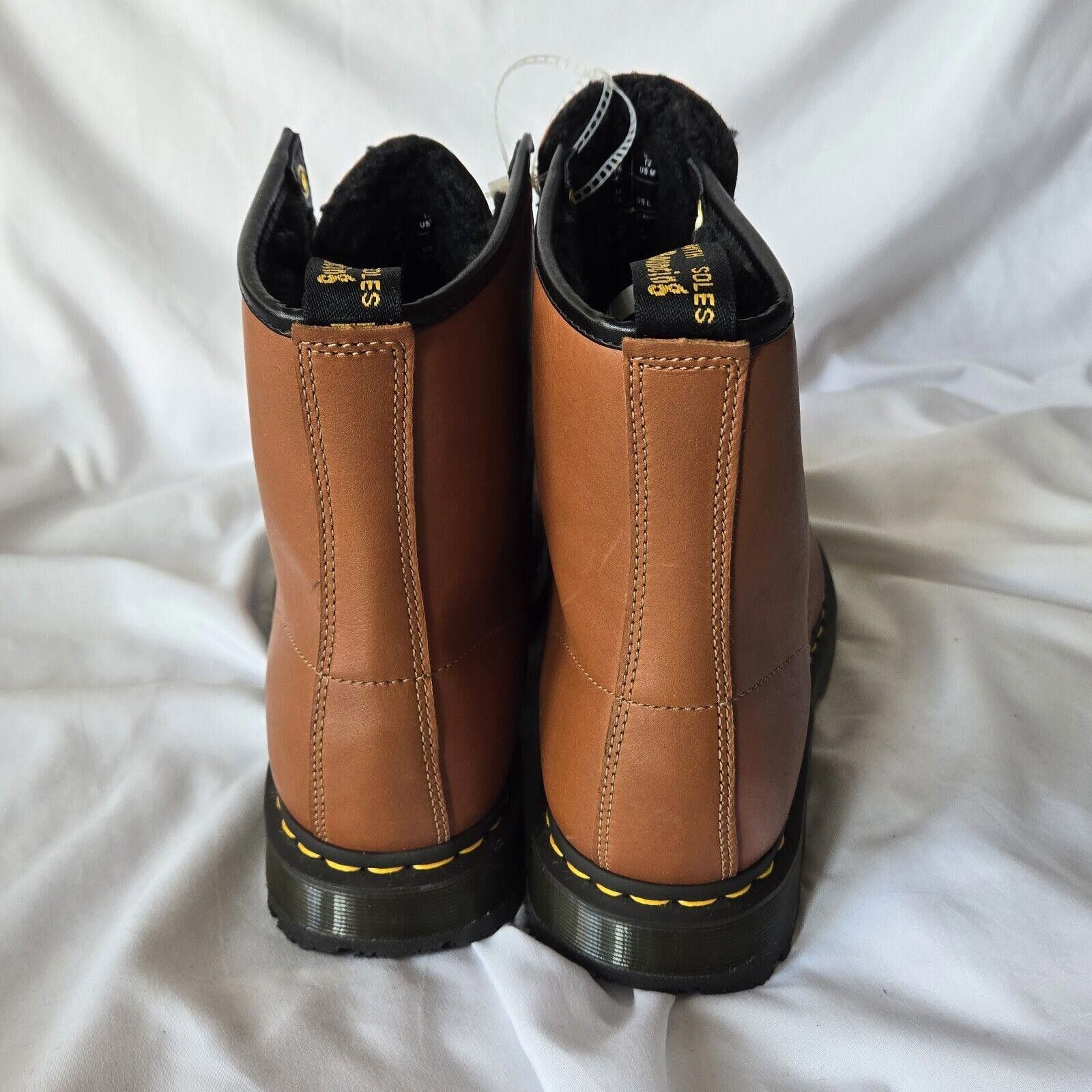 Dr. Martens Dr Marten's Men's 1460 Blizzard Wintergrip Tan Boots Size 12 Size US 12 / EU 45 - 4 Thumbnail