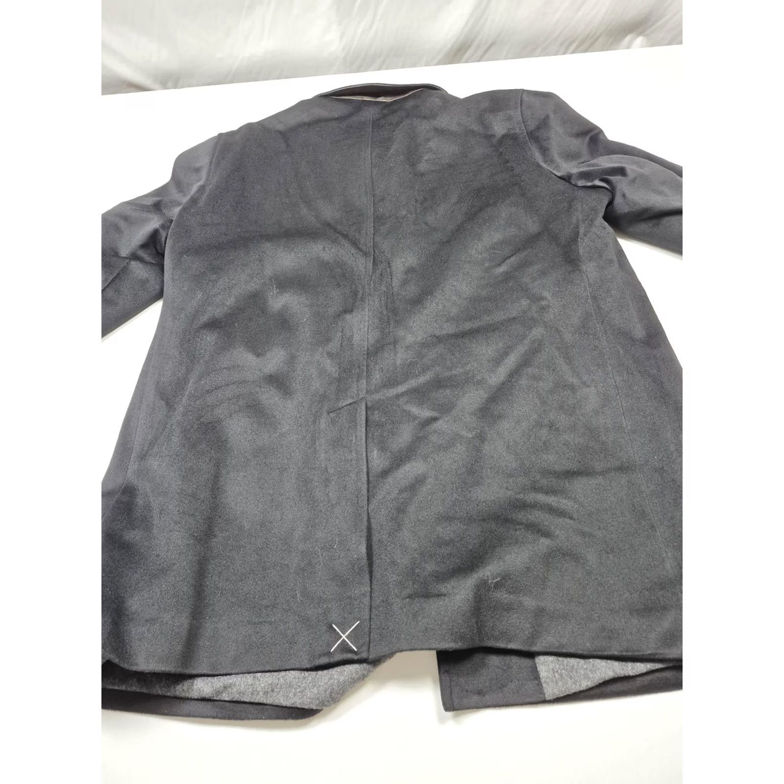 Vintage Jacob Siegel Coat Mens 50R Black Wool Loro Piana Storm System Overcoat Size US M / EU 48-50 / 2 - 7 Thumbnail