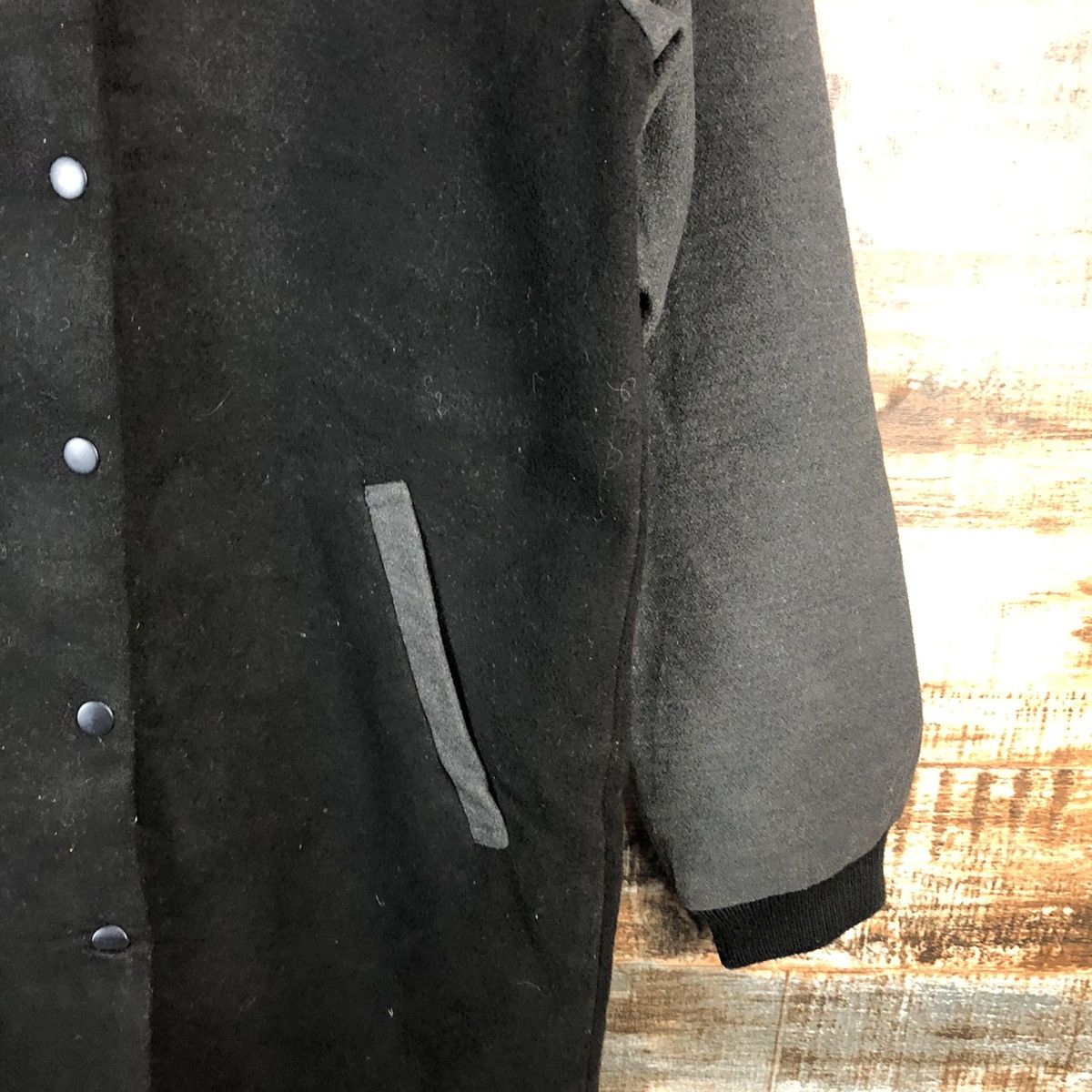 Ciaopanic Ciao Panic Black Long Bombers Jacket #A1307 Size S / US 4 / IT 40 - 8 Thumbnail