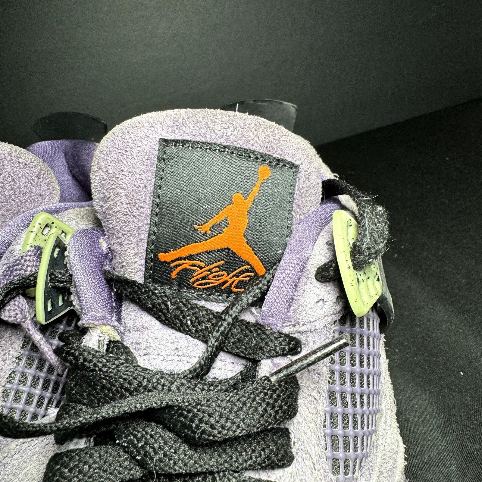 Jordan Brand × Nike Wmns Air Jordan 4 Retro Canyon Purple Women's Shoes - Size 8 Size US 8 / IT 38 - 5 Thumbnail