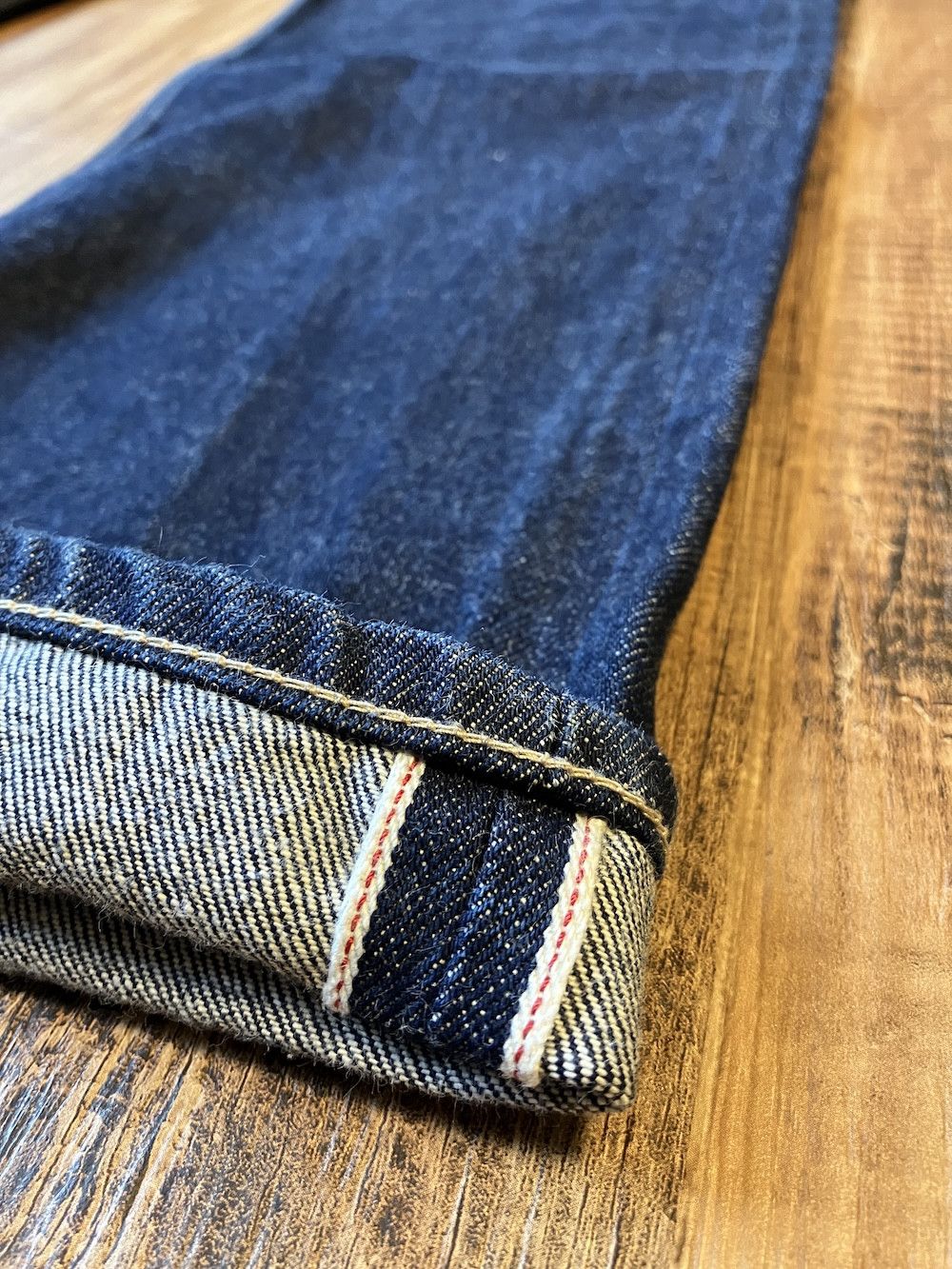 Japanese Brand GANGSTER VILLE “IronCross” W31 x L32 Slim fit Selvedge Denim Size US 31 - 10 Thumbnail