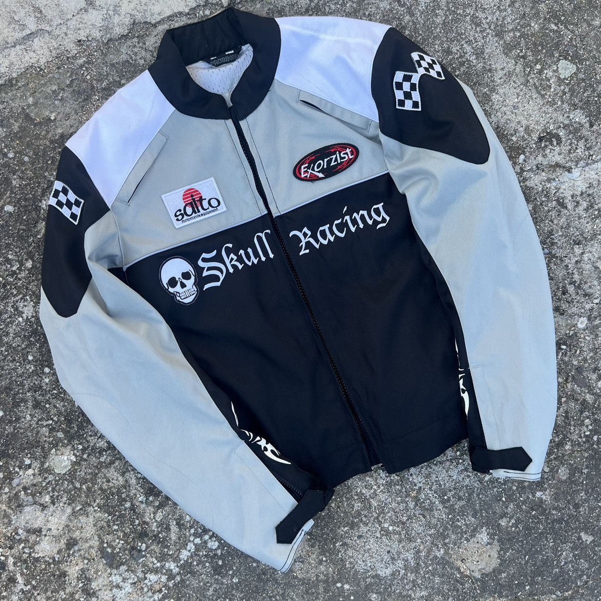 Vintage Probiker Skull Racing Drag Racing Jacket Size Size US S / EU 44-46 / 1 - 3 Thumbnail