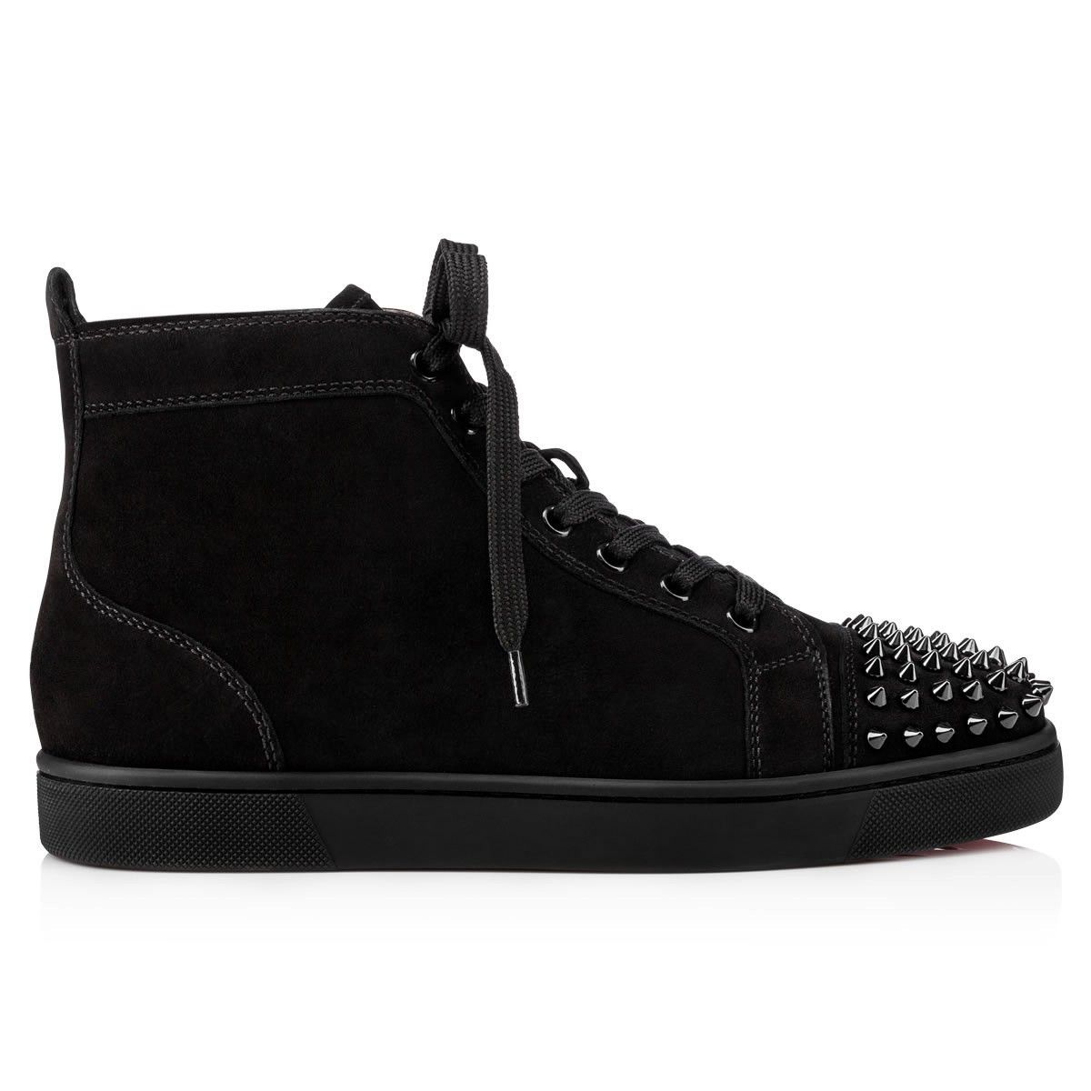 Christian Louboutin Christian Louboutin Lou Spikes Flat Black Size US 8.5 / EU 41-42 - 3 Thumbnail