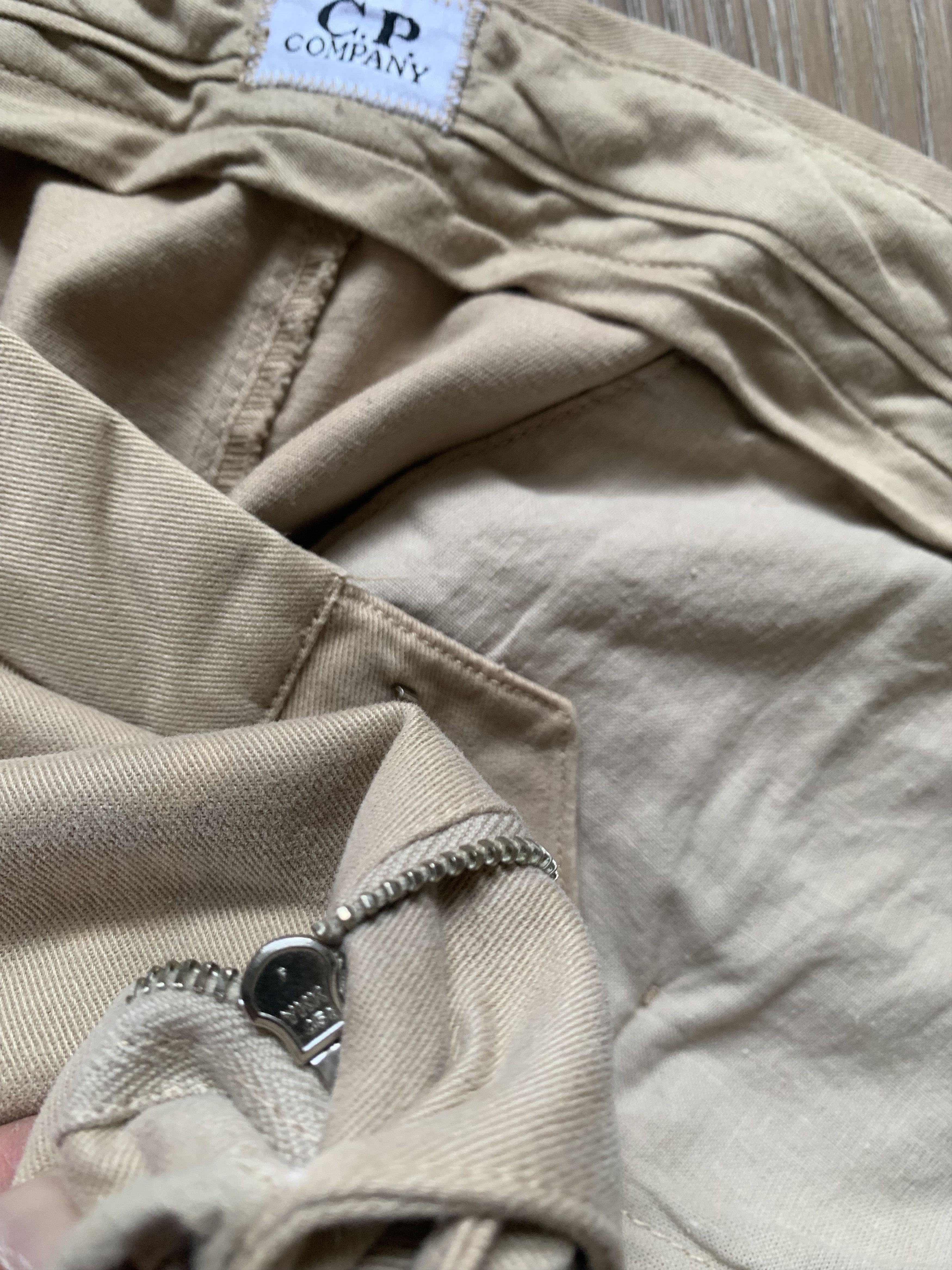 C.P. Company Archive C.P. Company Beige Cotton Trousers Size US 34 / EU 50 - 12 Thumbnail