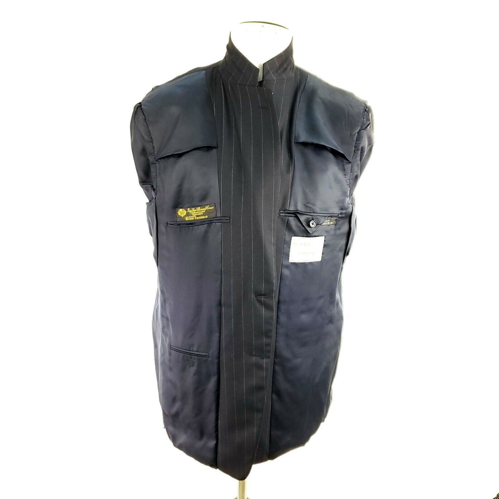 Hickey Freeman Hickey Freeman Loro Piana 42R 2 Button Tasmanian Nordstrom W Size 42R - 11 Thumbnail