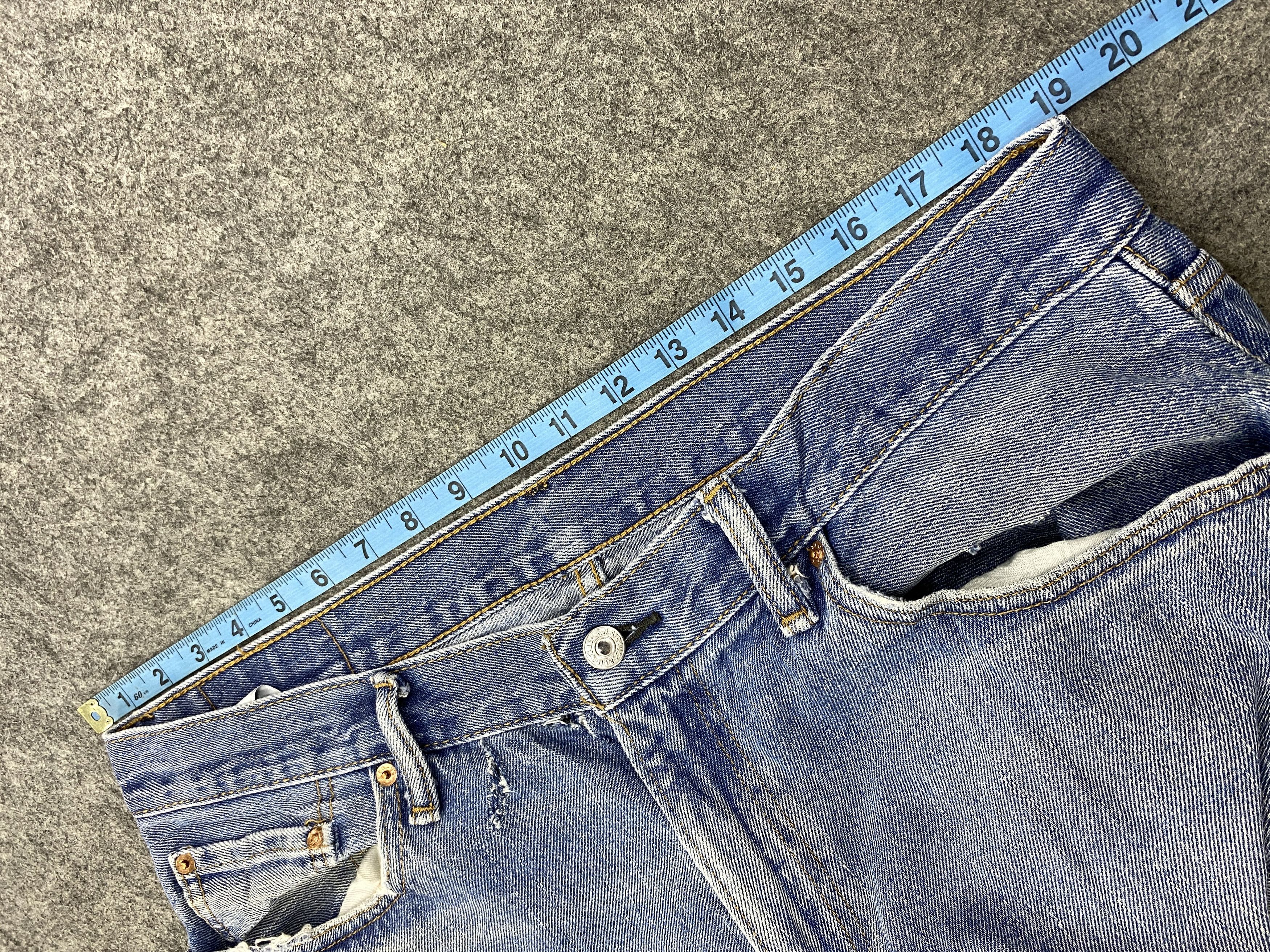Japanese Brand Blue Distressed Vintage Levi's 560 38x33 Denim -SJ026 Size US 34 / EU 50 - 5 Thumbnail