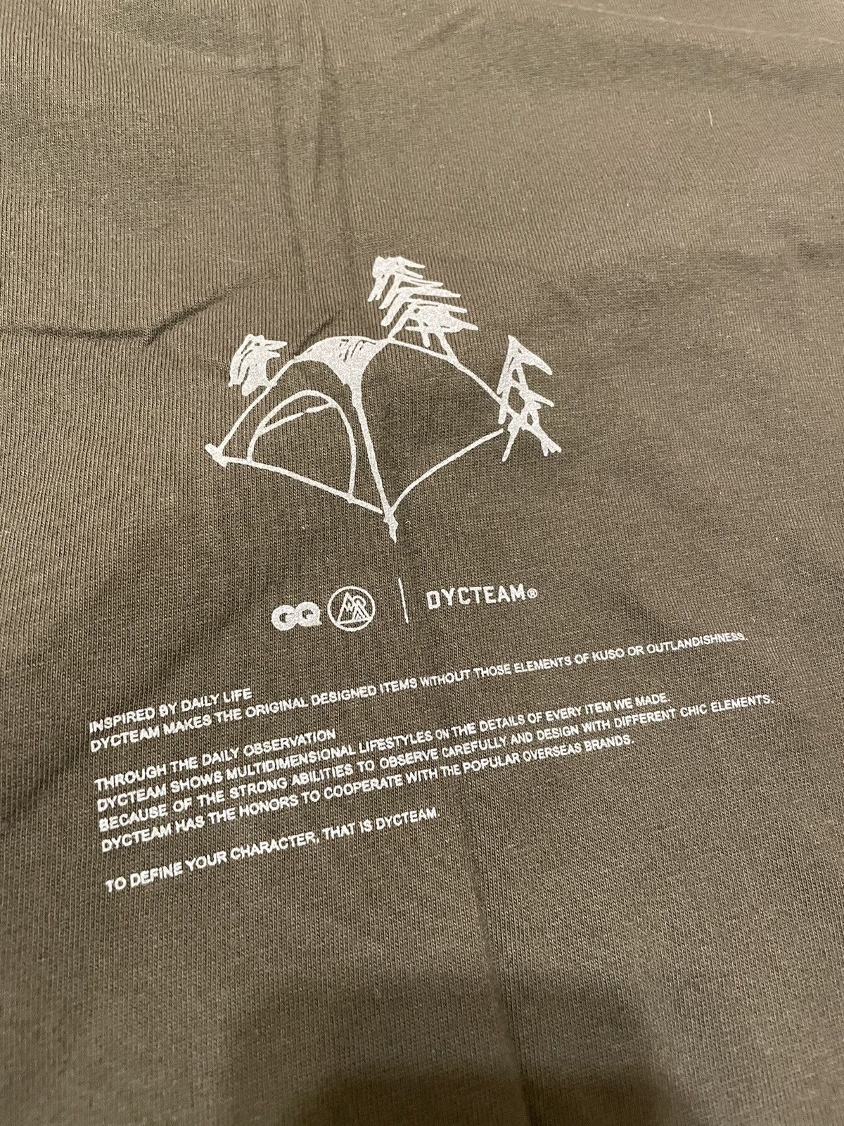 Other DYCTEAM x GQ urban camping tee Size US XL / EU 56 / 4 - 4 Thumbnail