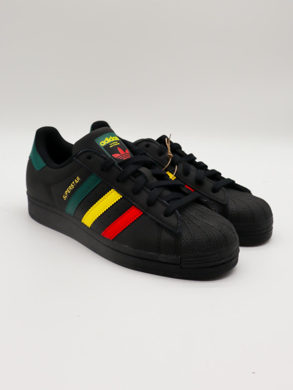 adidas gazelle silver green womens Adidas Superstar Rasta Core Black Yellow Collegiate Green IH3121 – BM STORE  ORIGINAL FOOTWEAR main image 0
