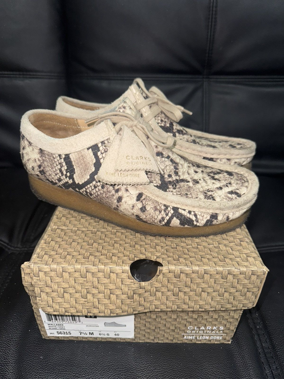 Clarks snakeskin clearance