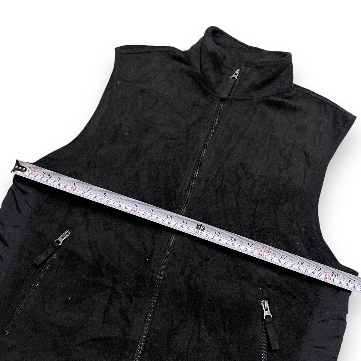 Gap Vintage All Black Fleece Gap Tactical Vest Size US L / EU 52-54 / 3 - 8 Thumbnail