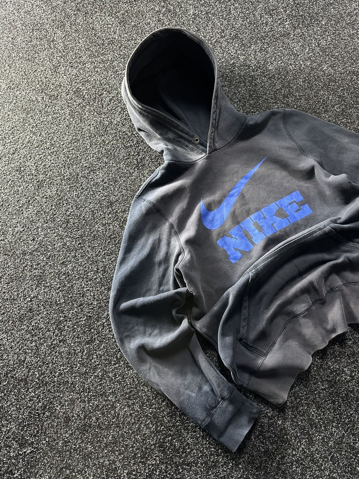 Nike × Vintage 🚨Nike Y2K Brown BOXY Hoodie FADED Vintage Skategang Drill Size US M / EU 48-50 / 2 - 2 Thumbnail