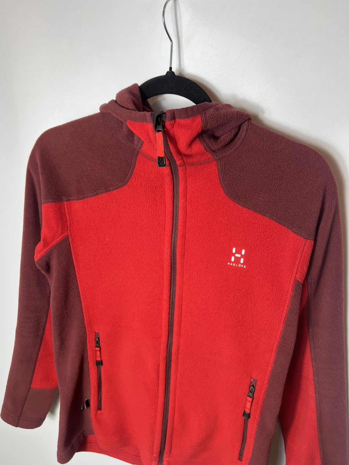 Haglofs Vintage outdoor Haglofs Hooded Full zip Fleece Hoodie Size S / US 4 / IT 40 - 2 Thumbnail