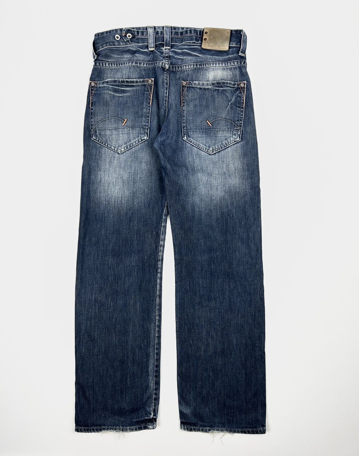 G-Star × Vintage Vintage G-Star Raw Denim Pants Y2K jeans Size US 31 - 2 Thumbnail