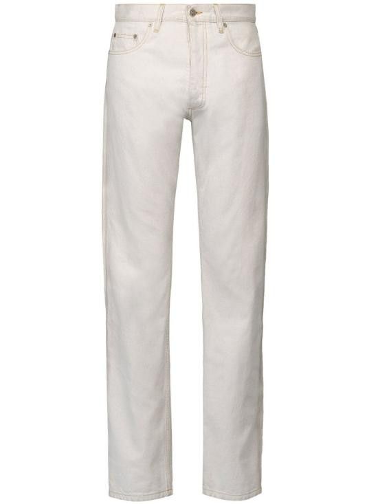 Maison Margiela MAISON MARGIELA Men Denim Pants S50LA0216 S30857961 White Size US 31 - 1 Thumbnail