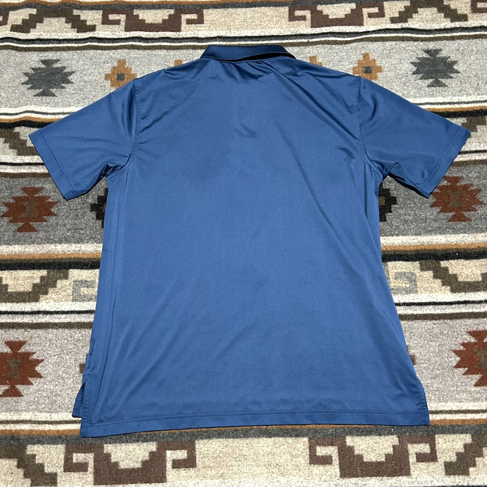 Peter Millar Peter Millar Polo Shirt Mens Large Blue Performance Golf Stretch D2 Size US L / EU 52-54 / 3 - 2 Thumbnail