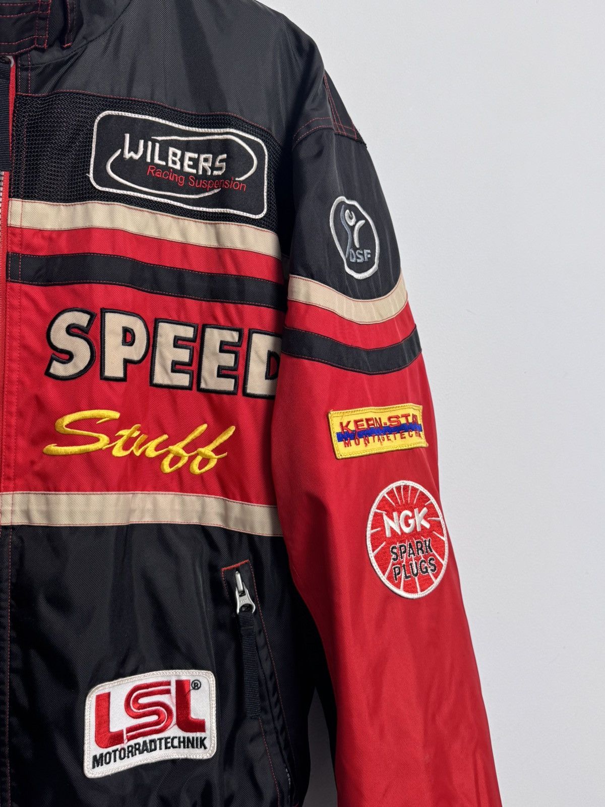 Designer Vintage Moto Racing Racing High Speed MotoGP Castrol Size US M / EU 48-50 / 2 - 5 Thumbnail